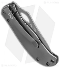 CRKT Pazodas Combination Pack - Plain & Serrated Knives 64802C -Blade HQ crkt pazodas gray side cm