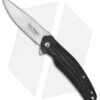 CRKT Ripple Liner Lock Knife Black Aluminum (3.125" Satin) K415KXP *Autographed -Blade HQ crkt ripple blk K415KXP BHQ 43880 dl