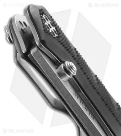 CRKT Ruger Knives Crack Shot: Compact A/O Knife (3.5" Stonewash Serr) R1206 -Blade HQ crkt ruger r1206 release cm