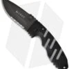 CRKT Ryan Seven Liner Lock Knife (3.375" Black Serr) 6813Z