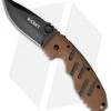 CRKT Ryan Seven Liner Lock Knife Tan (3.5" Black) 6803DZ -Blade HQ crkt ryan seven tan black 6803DZ BHQ 43797 dl
